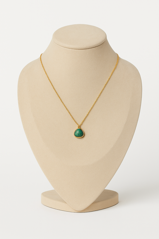 Collier "Vert d'Or"