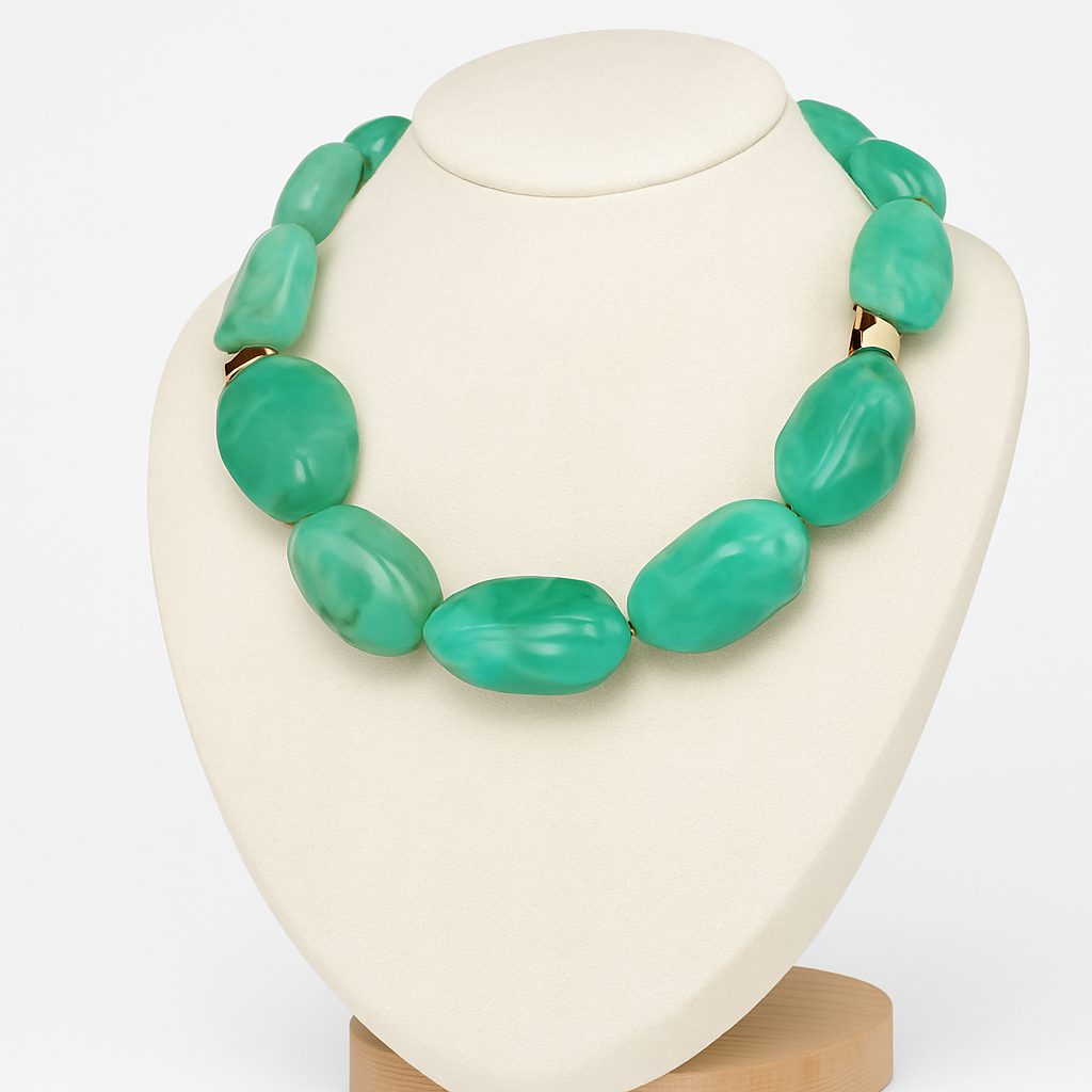 Collier "Eméraude Chic"